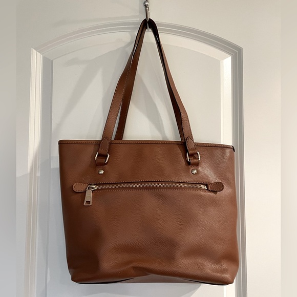 Coach Brown Leather Shoulder Bag - Picture 2 of 13